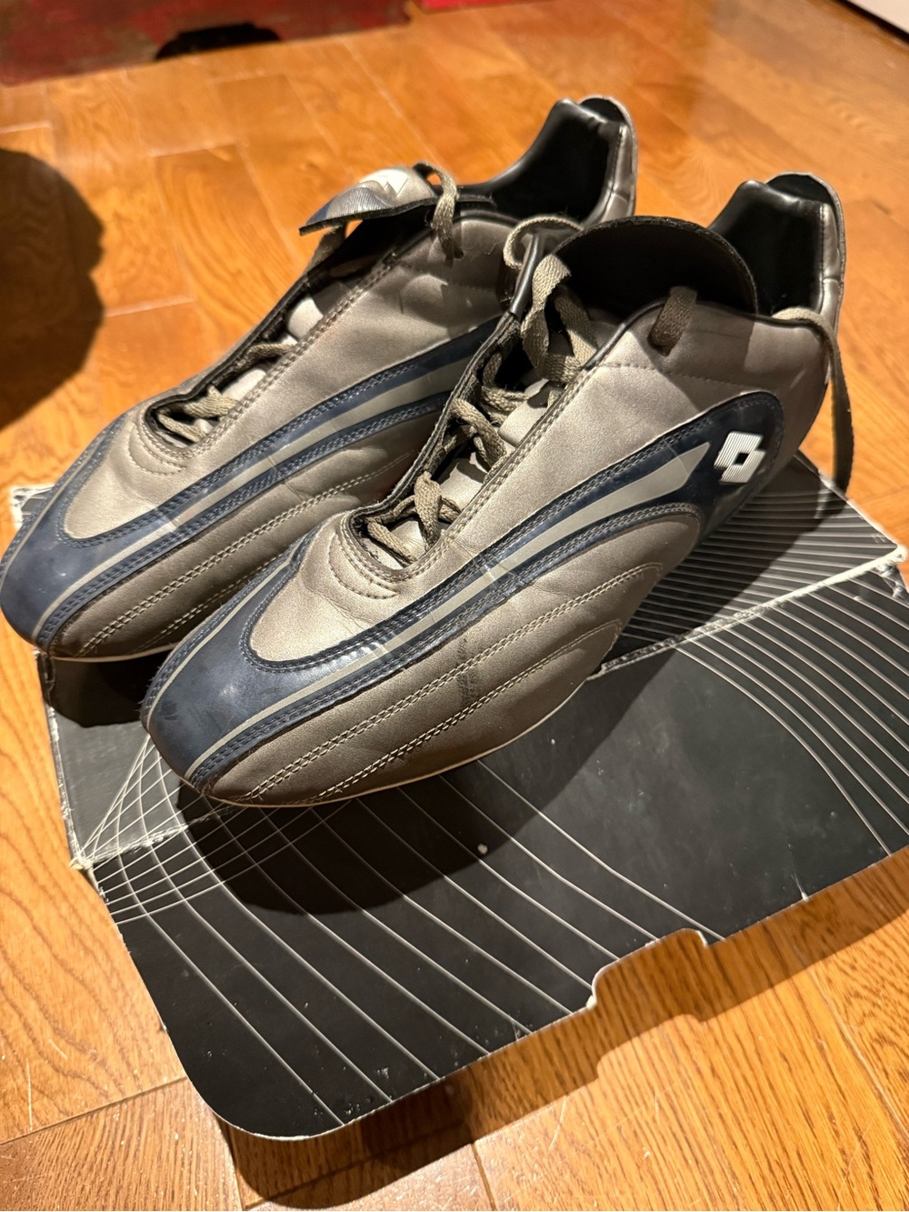 Lotto Kainamo Cleats Men Size 12 vintage early 2000s italian